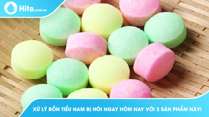Xử lý bồn tiểu nam bị hôi ngay hôm nay với 3 sản phẩm này!